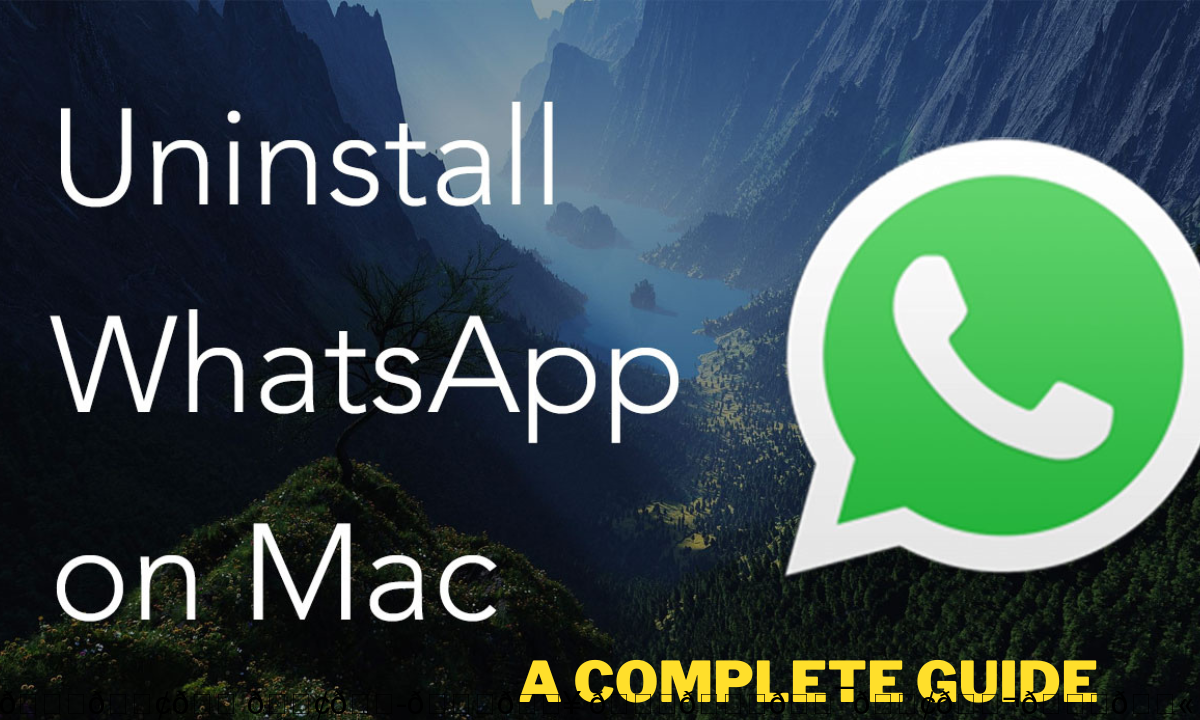 Uninstalling WhatsApp on Mac: A Simple Guide